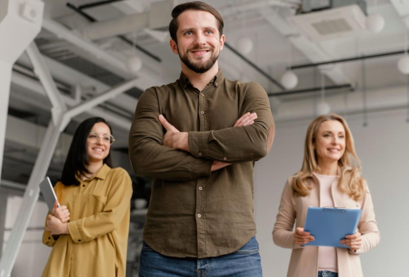 Financial planning workspace with documents and analysis